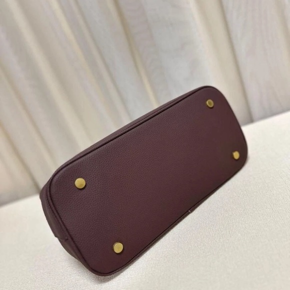 Coach Legacy Medium Pebbled Leather Carryall 28 in Maple - Picture 4 of 5